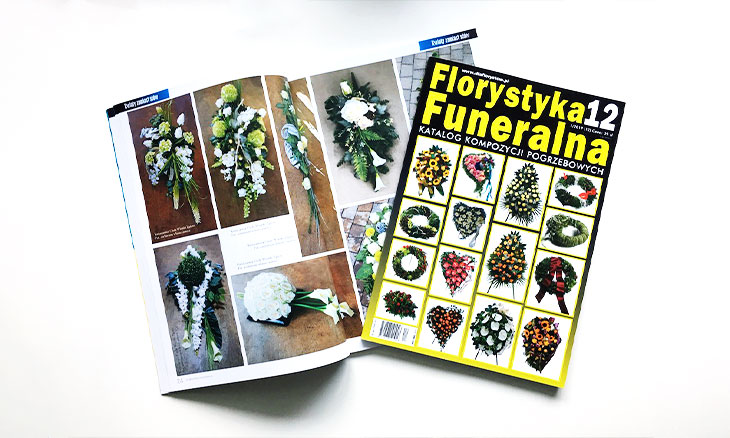 czasopisma o florystyce pogrzebowej